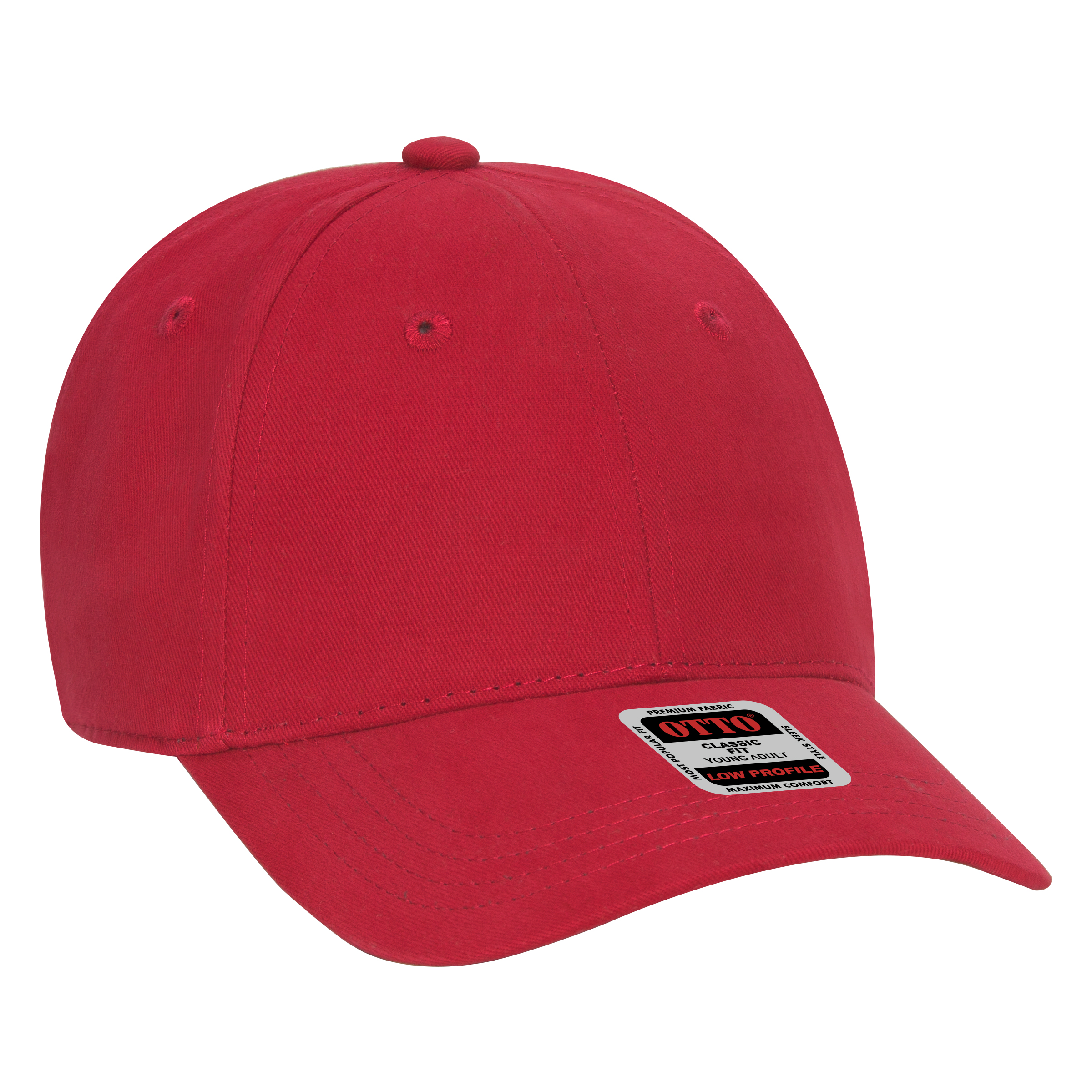 OTTO CAP® 6 Panel Low Profile Baseball Cap 10