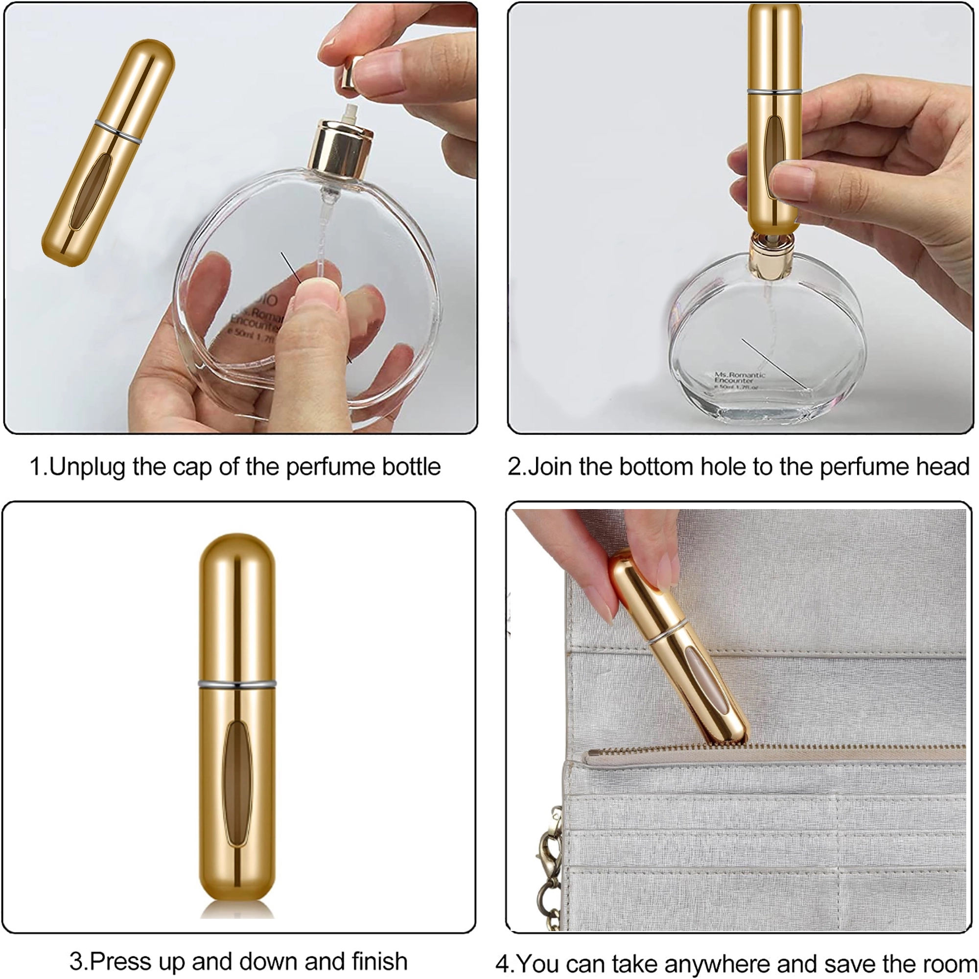 Mini Refillable Perfume Spray Bottle 3