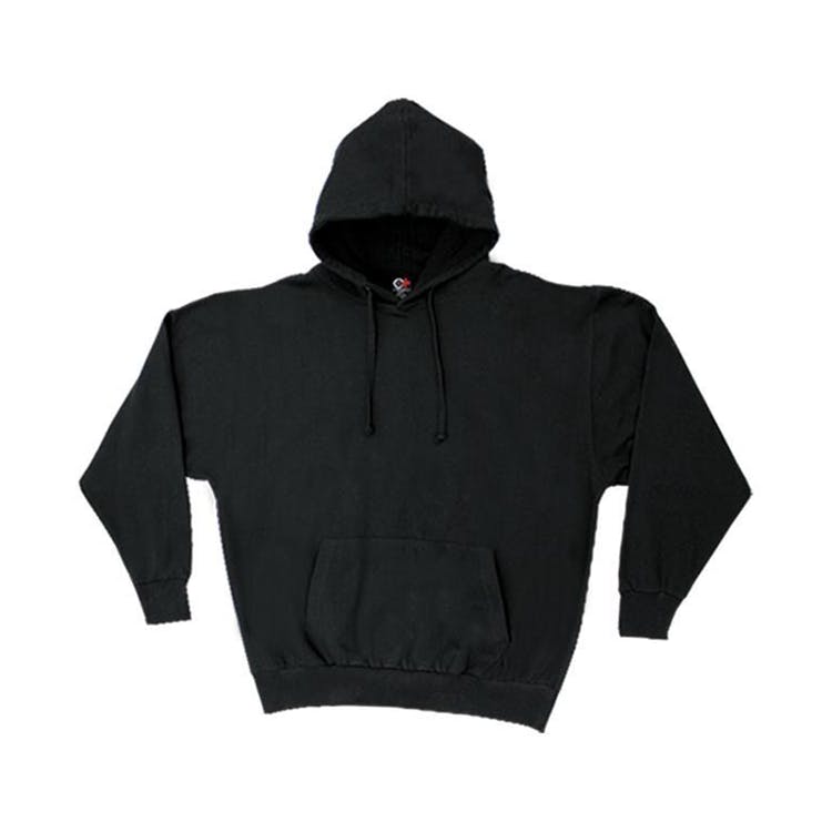 Cotton Plus Men's Hoodies - Black 3X, custom hoodie or sweatshirt with logo imprint 2