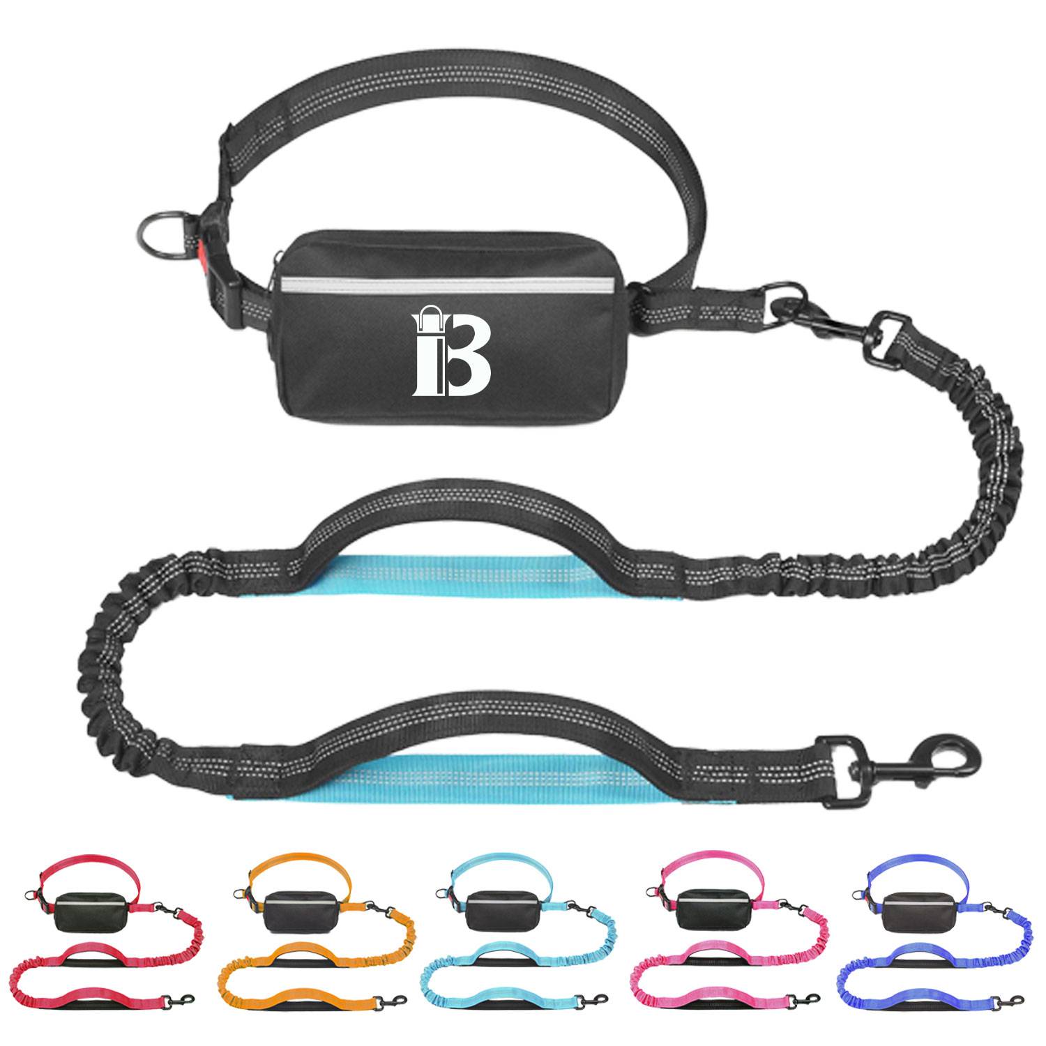 Stretching Dog Leash W/ Waist Bag