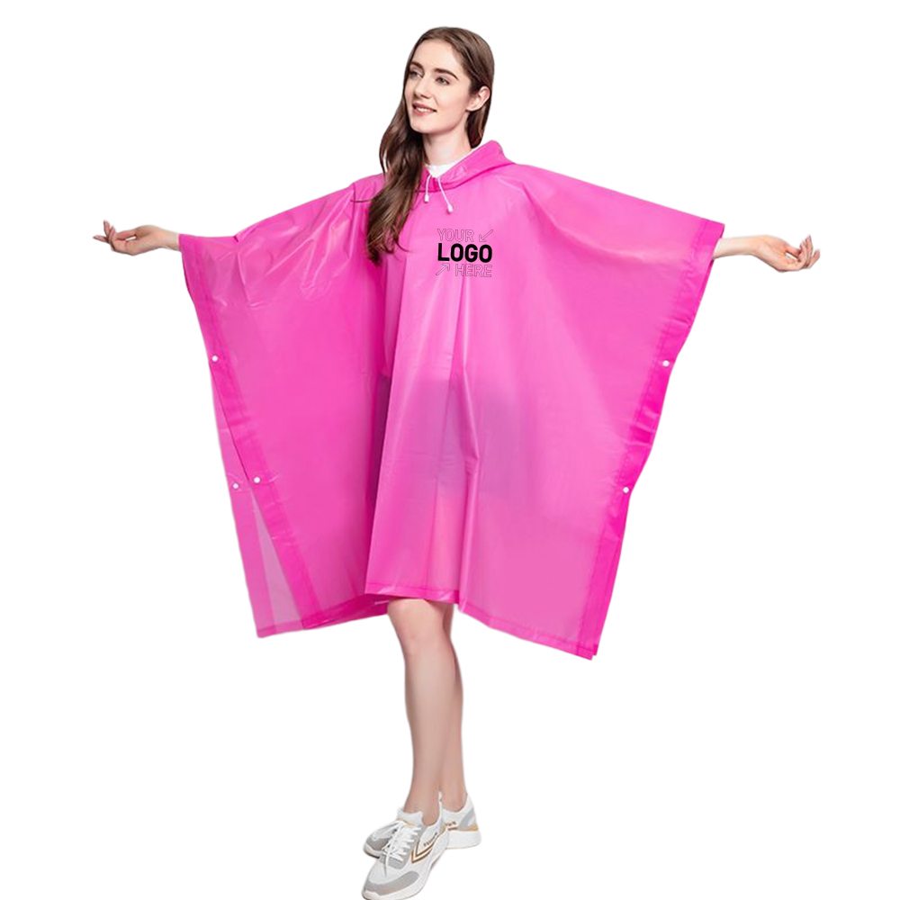 Portable EVA Raincoats for Adults Waterproof Poncho 1