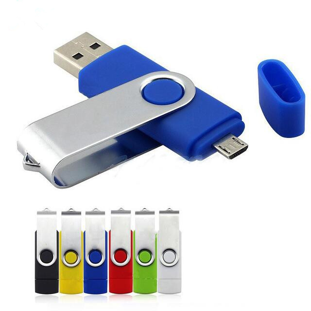 USB 2.0 OTG Swivel Flash Drive 3