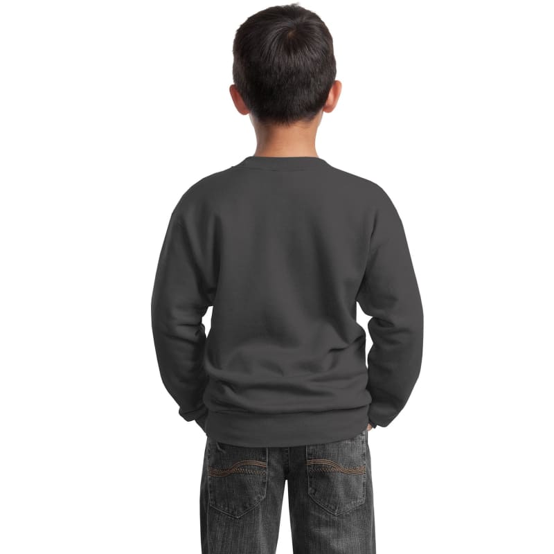 Port & Company Youth Core Fleece Crewneck Sweatshirt. 16