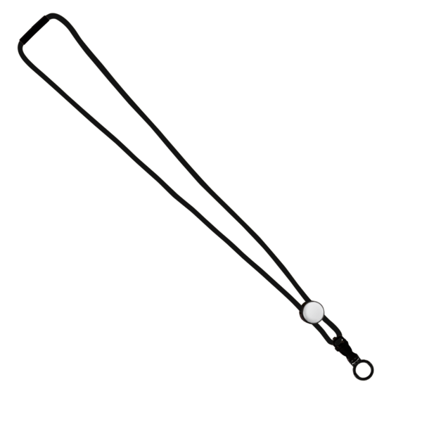3/16" Nylon Cord Lanyard with Snap-Buckle Release, Standard O-Ring & Slider 87
