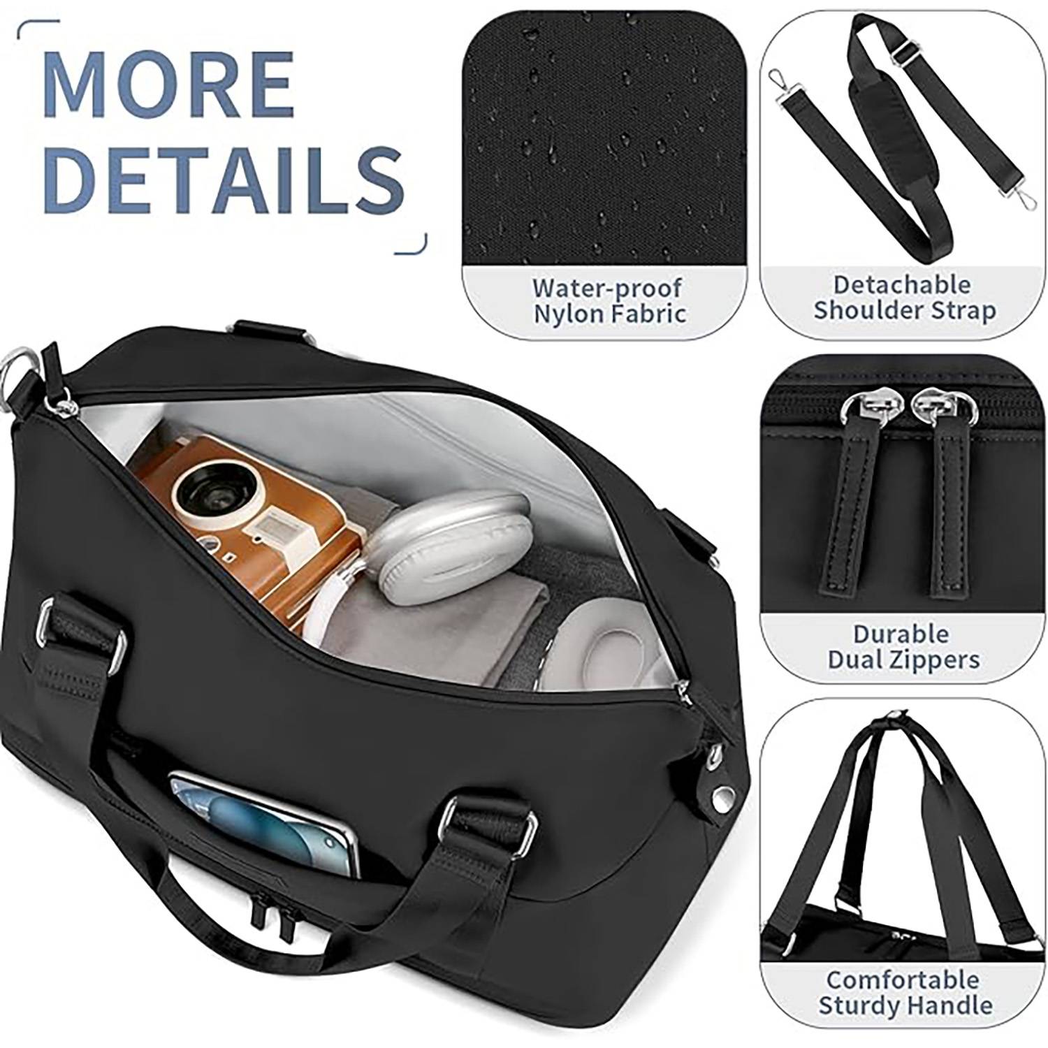 Large capacity travel bag 6