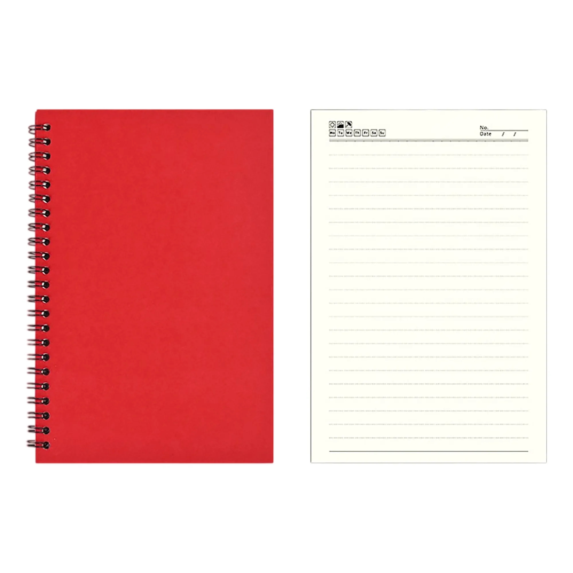 Spiral-Bound Notebook with Lined Paper 8