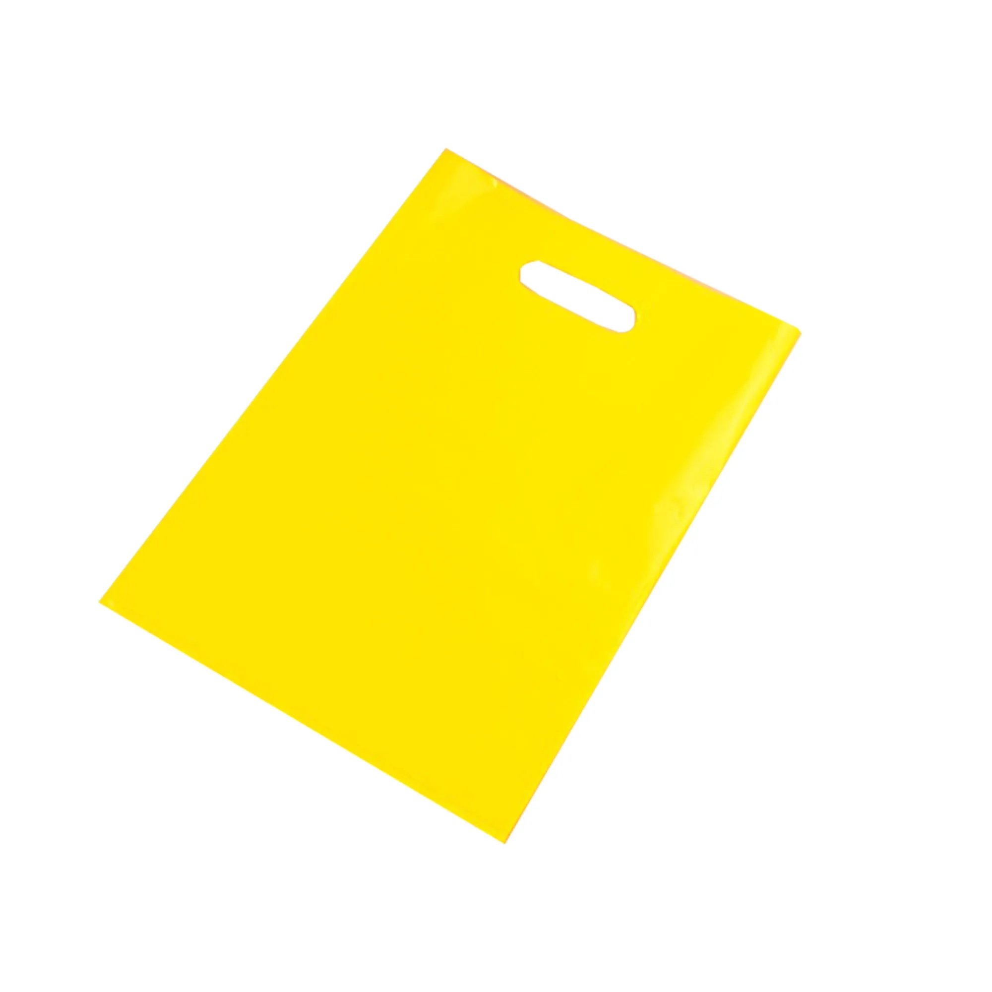 Die Cut Handle PE Shopping Bag MOQ 50pcs 1