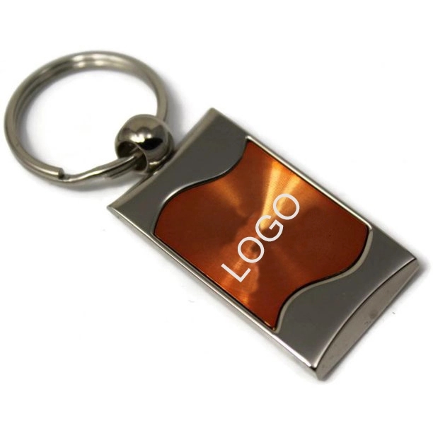 Rectangular Wave Key Chain 9