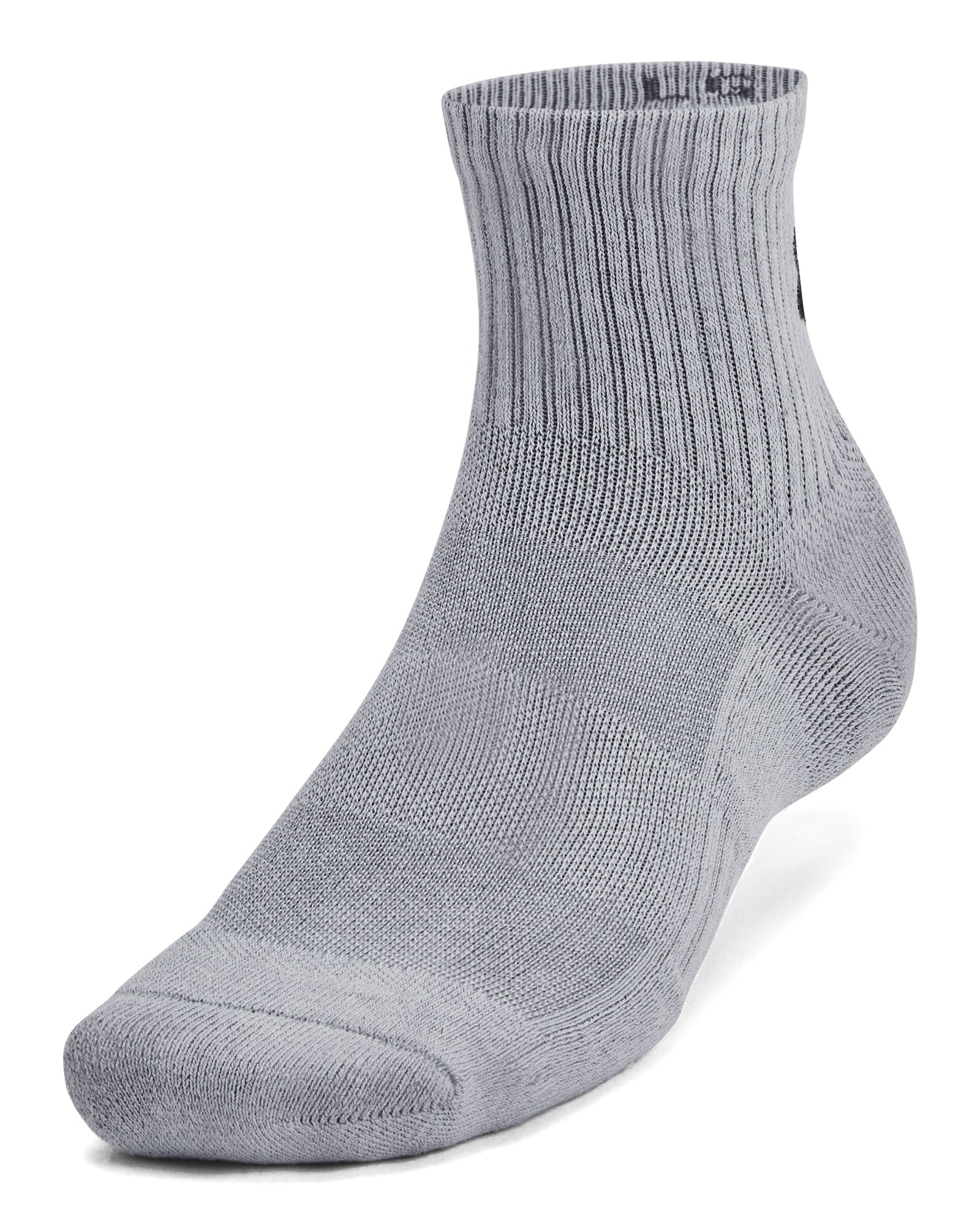 UA Training Cotton Unisex 6-Pack Quarter Socks 3