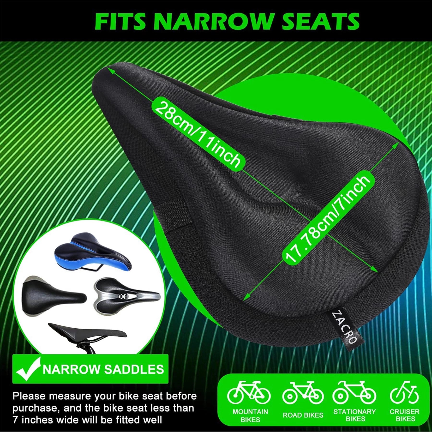 Gel Bike Seat Cover 11