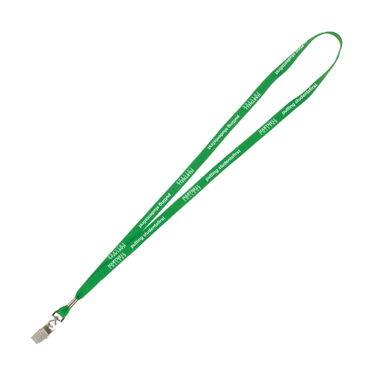 "AURORA" 3/8" Super Soft Polyester Silkscreen Lanyard (Overseas Production 8-10 Weeks) 15