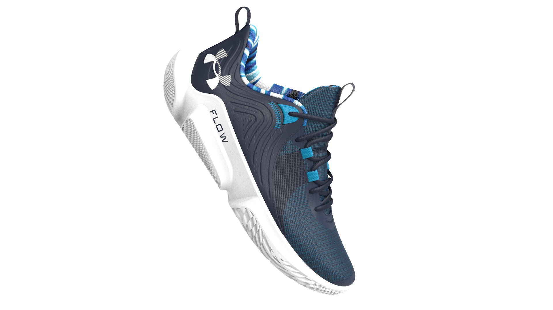 UA Flow FUTR X 2 Team Unisex Basketball Shoes, custom athletic wear with logo imprint 4