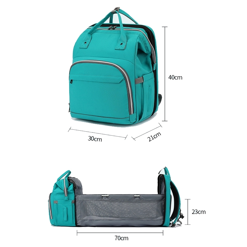 Multi Fuction Diaper Backpack With Changing Station 9