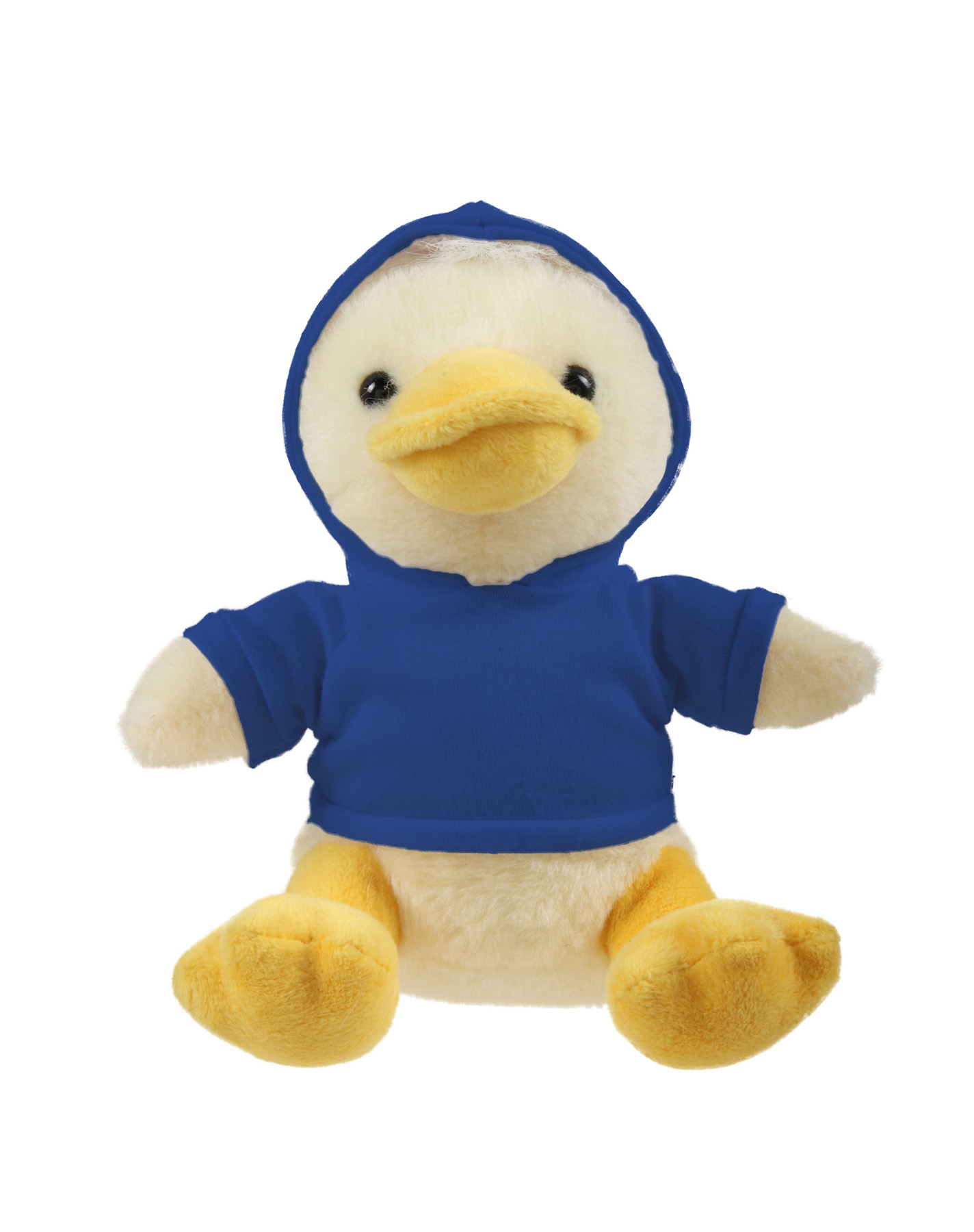 Soft Plush Sitting Duck wearing a Hoodieoodie 9