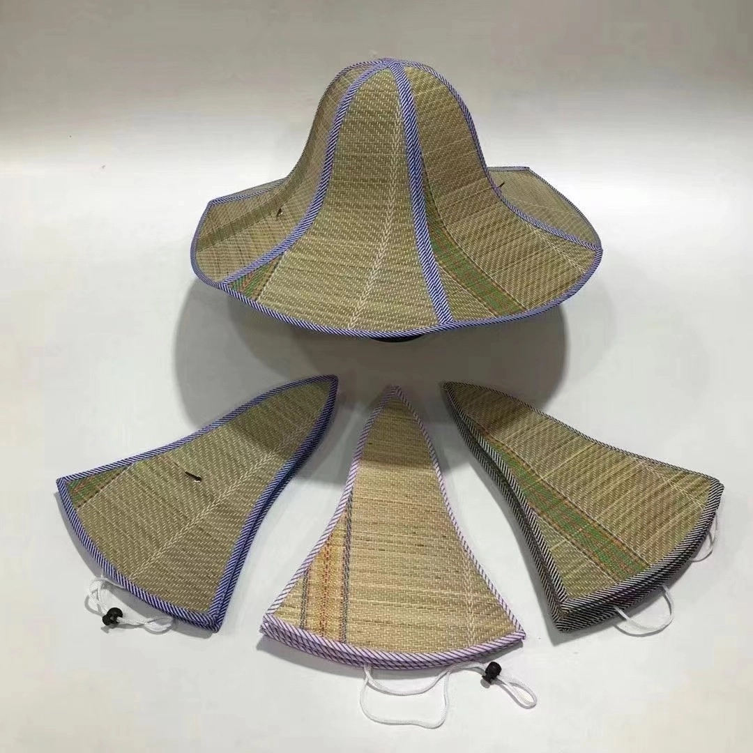Foldable Custom Straw Sun Hat 2
