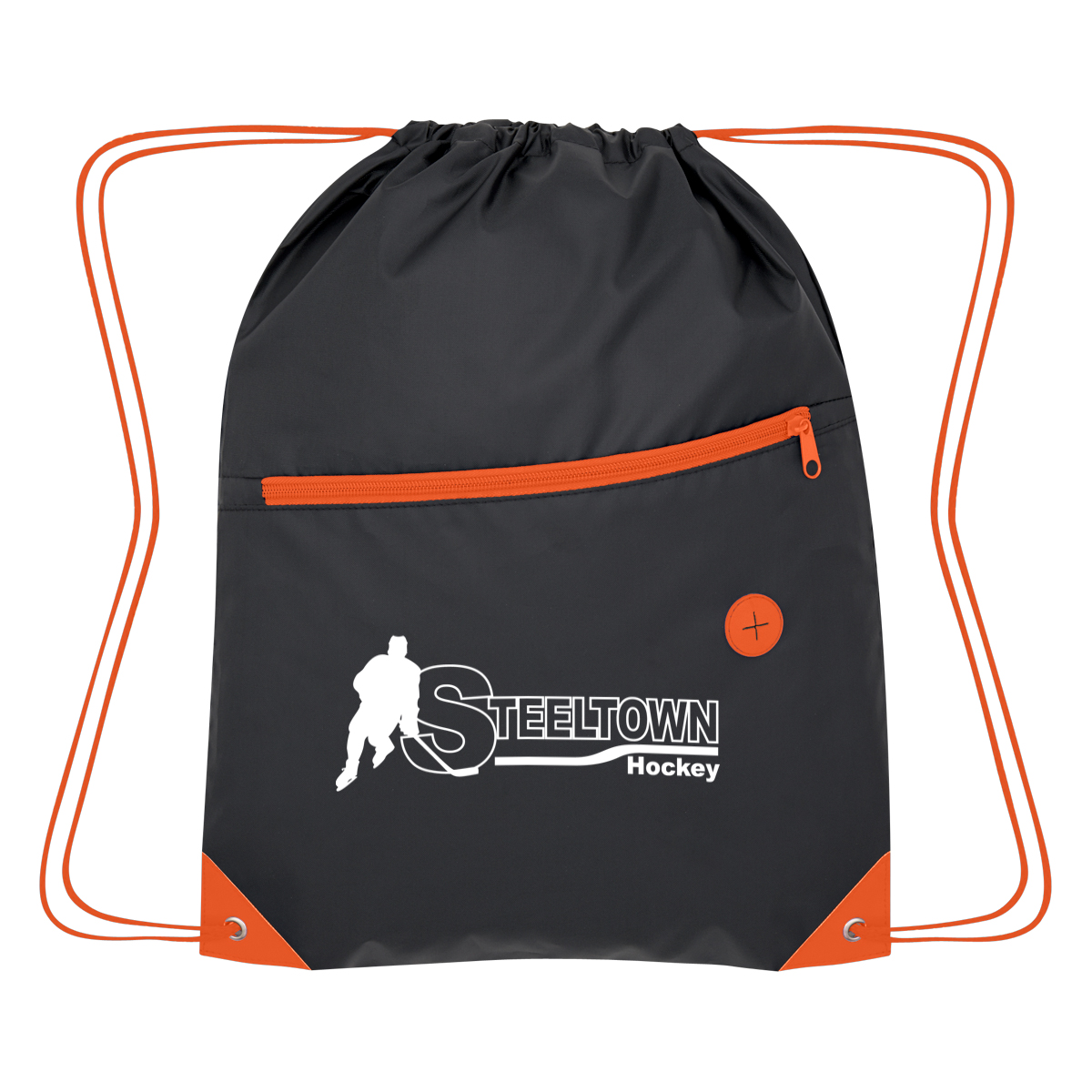 Color Pop Recycled Drawstring Bag 10