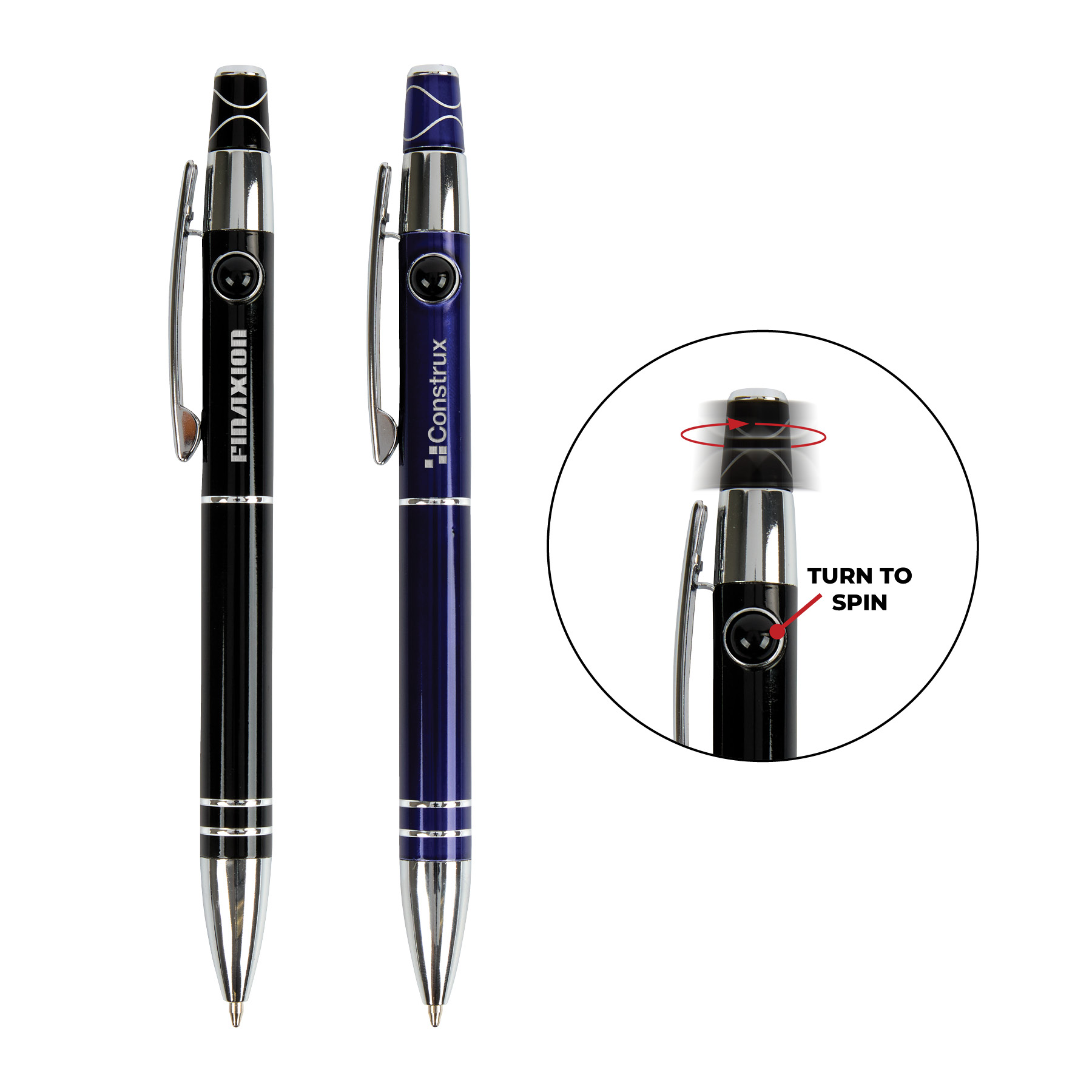Continuity Twist Action Ballpoint Spinner Pen 4