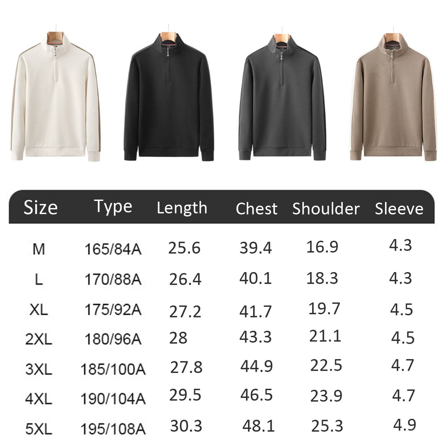 Half zip stand collar sweatshirt, custom hoodie or sweatshirt with logo imprint 2