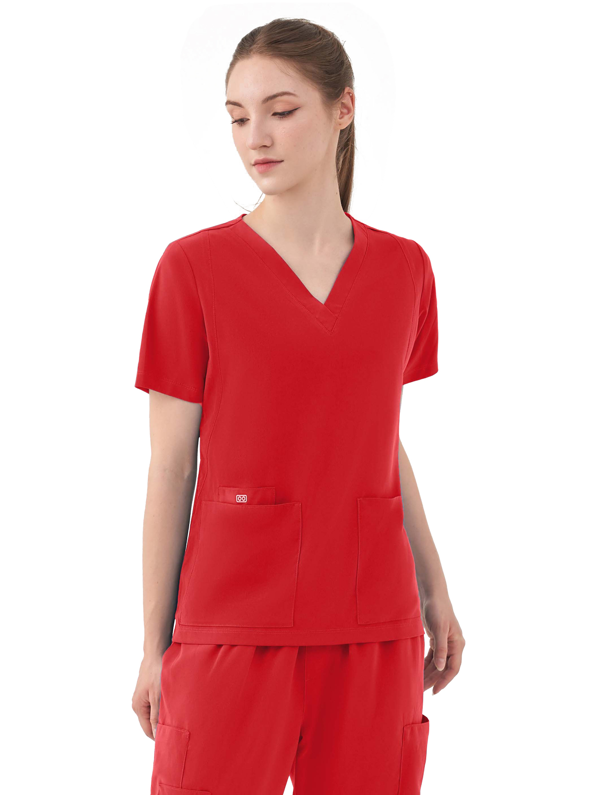 Parkley Quantum - Women's Five-Pocket AURORA V-Neck Top 7