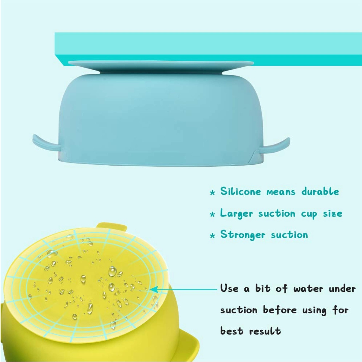Silicone Baby Bowls with Super Suction 6