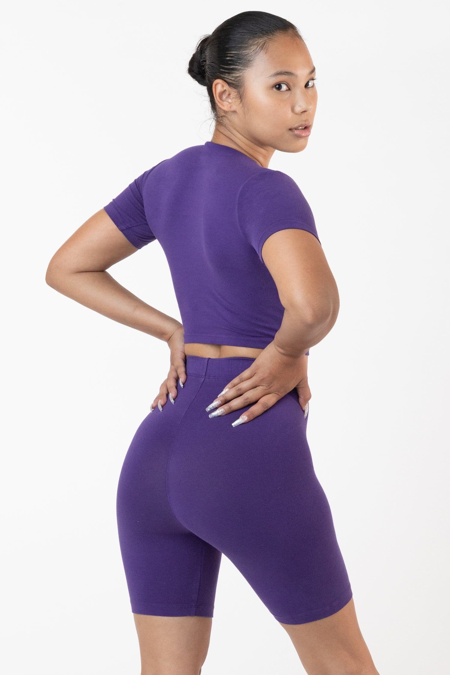 GARMENT DYE BIKE SHORTS 24