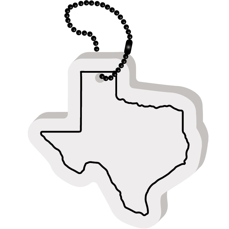 Texas State Key Tag 7