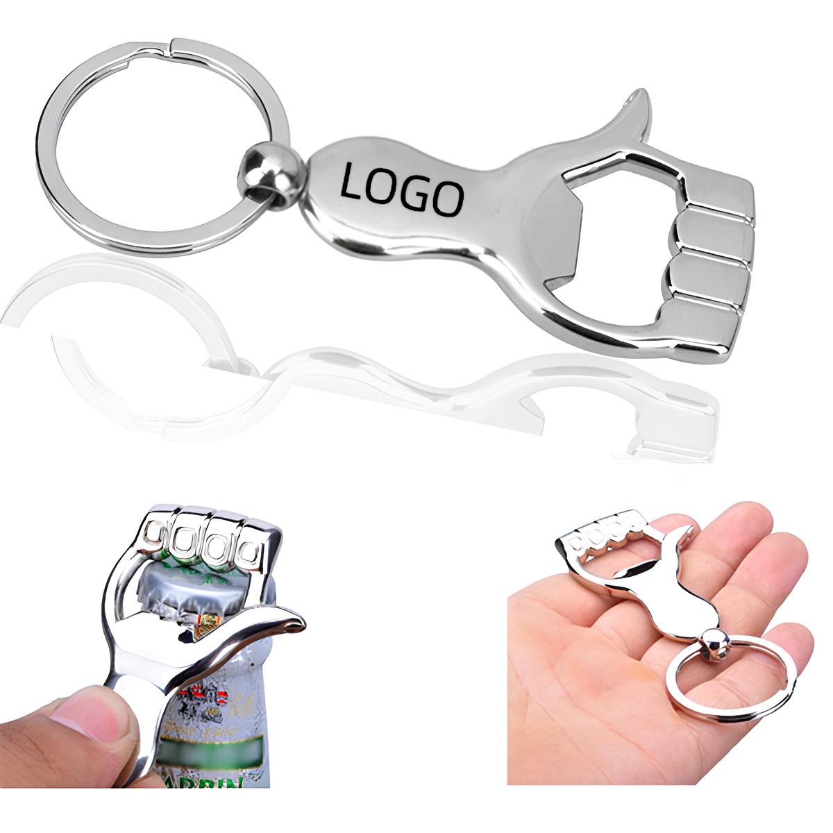 Thumb Up Bottle Opener W/ Keyring 3