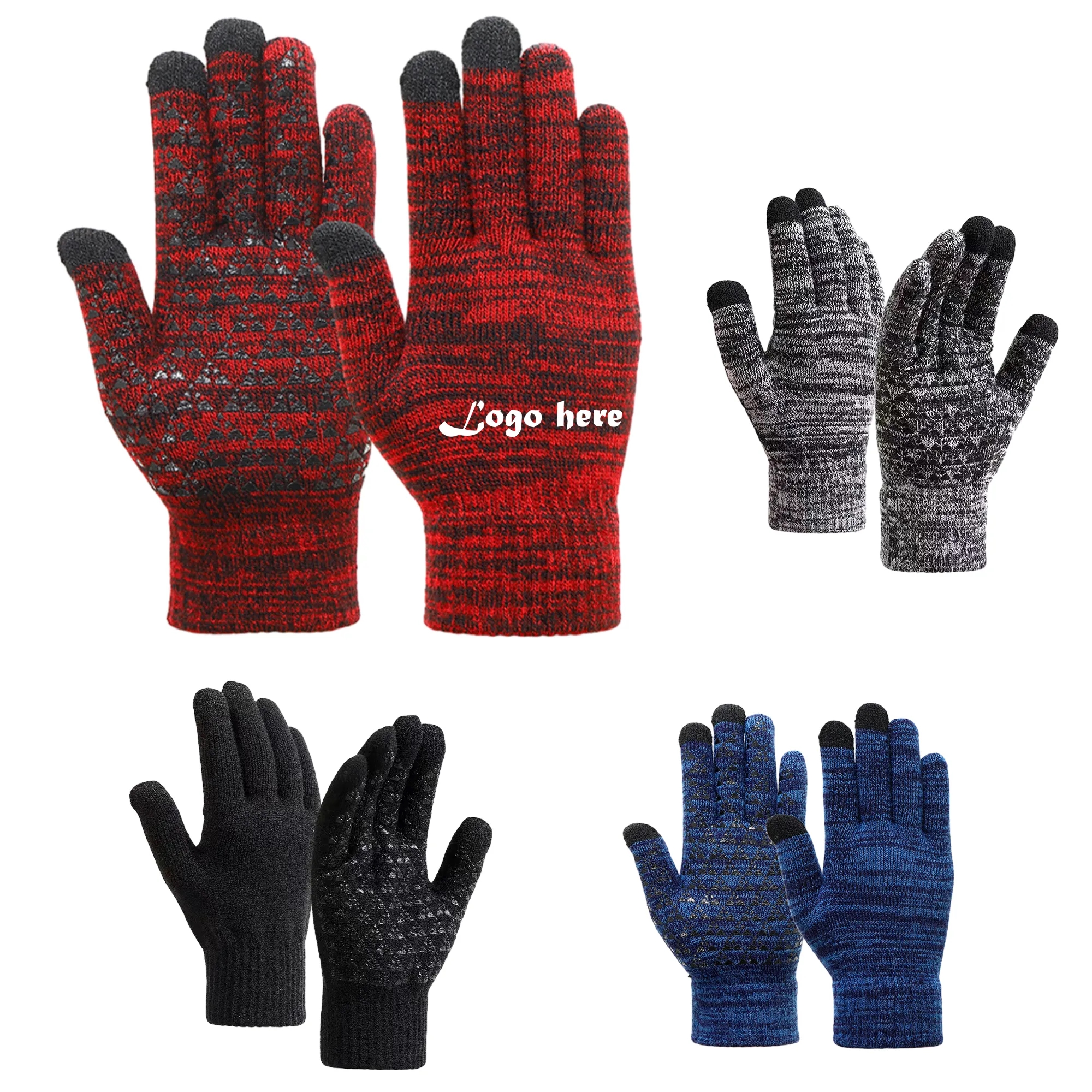 MOQ 100PAIR Warm And Windproof Touchable Screen Gloves 7