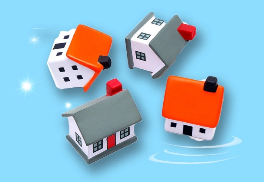 House shaped stress reliever 1