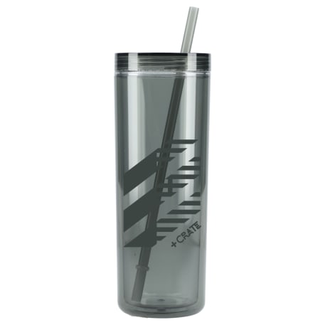 Chroma Recycled Acrylic Straw Tumbler 16oz 5