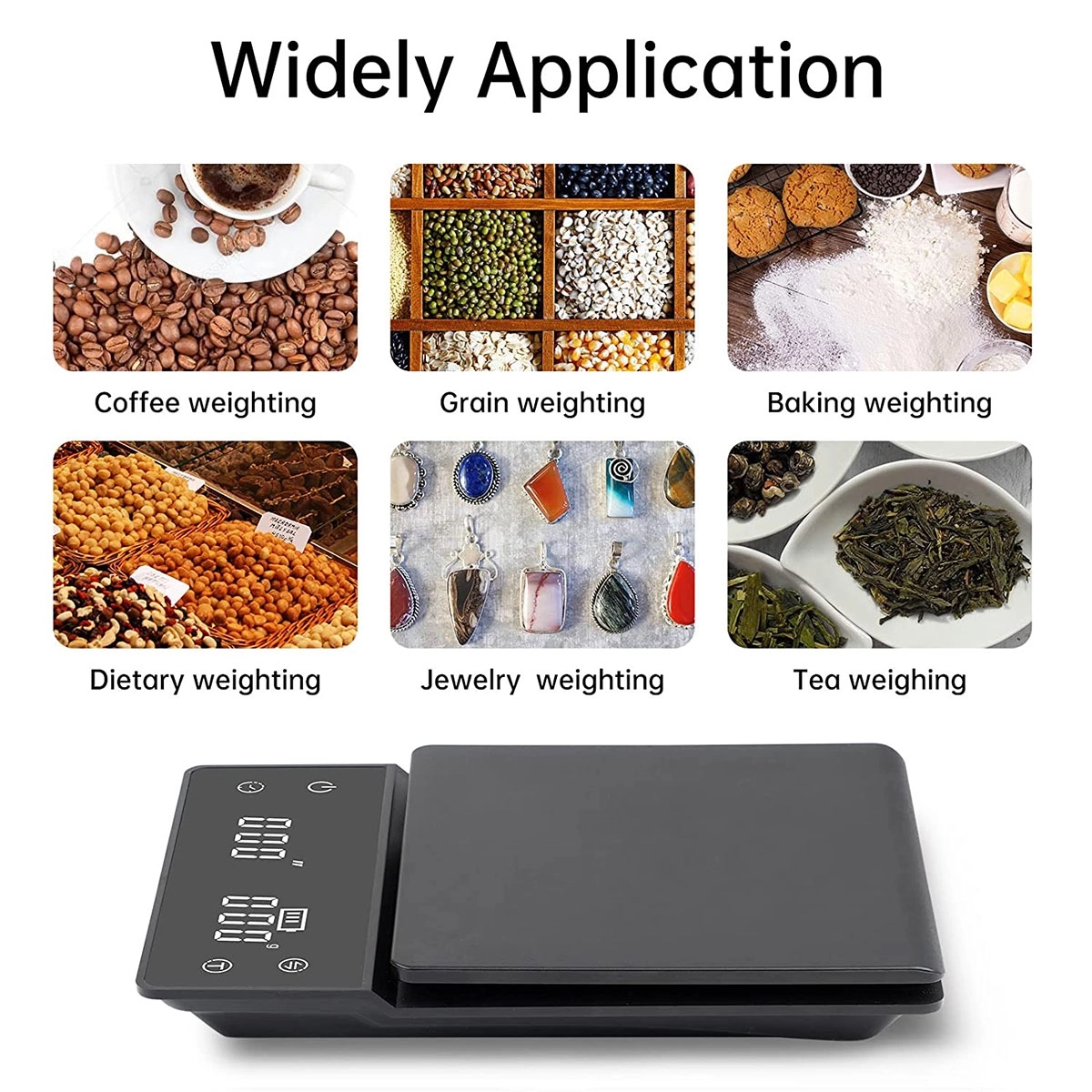 Kitchen Digital Coffee Scale 8