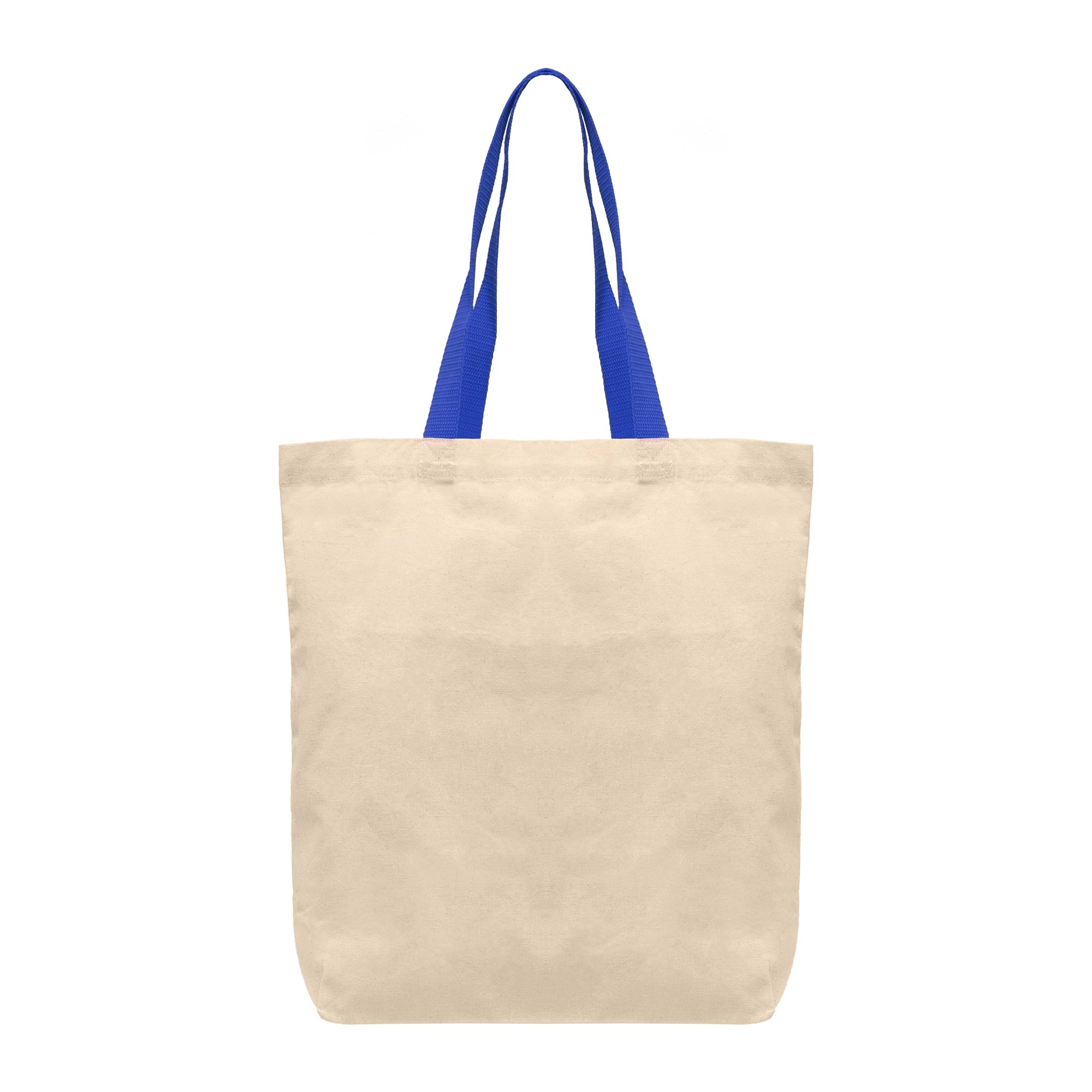 Tonga 5 oz Cotton Colored Handle Tote - 11L 11