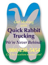 Re-Stick-It Decal (3"x2.125") Rabbit