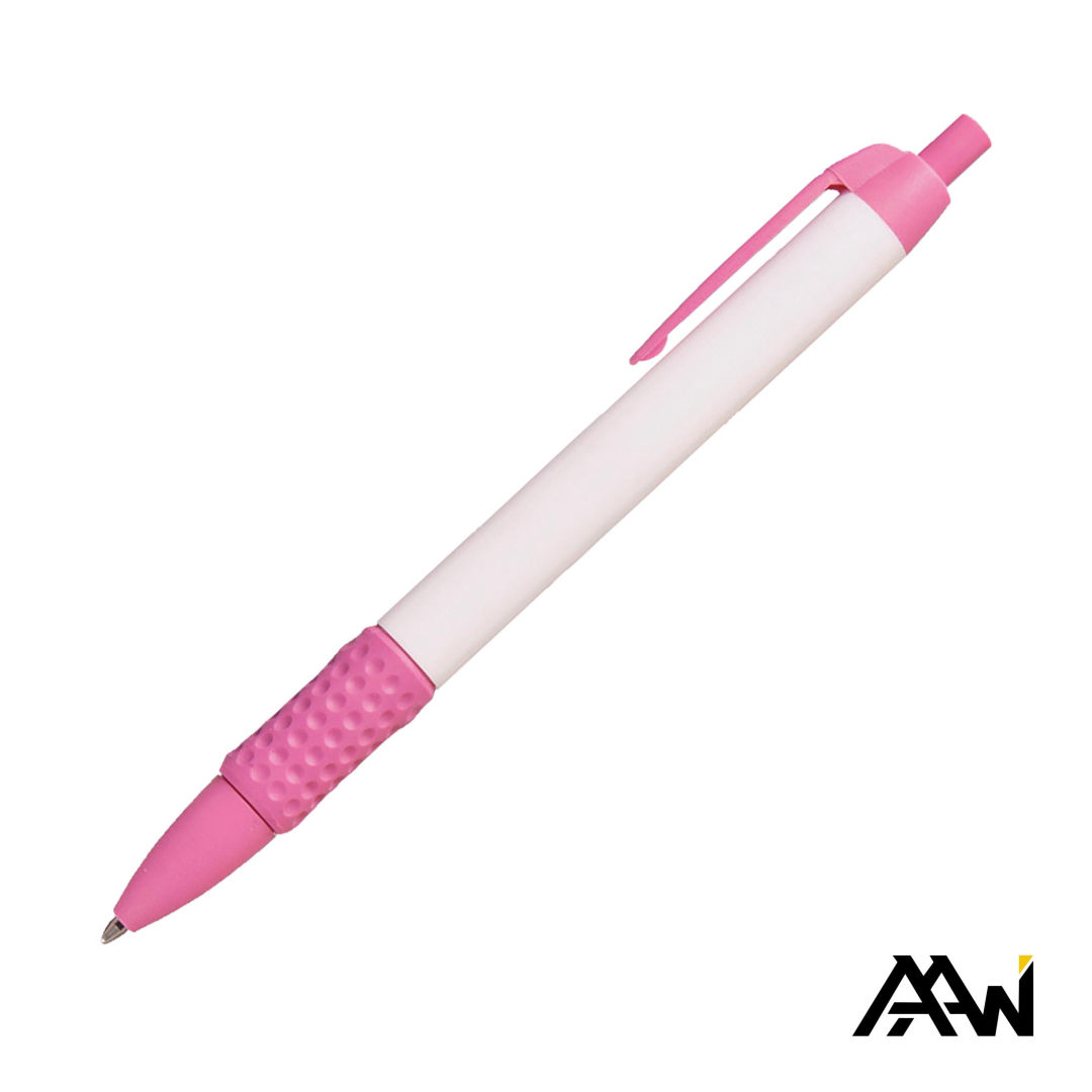 Widebody Grip Pen Glossy White Barrel - Matte 5