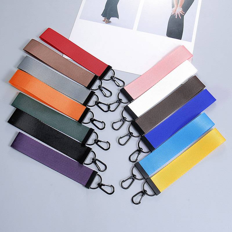 Rectangular Woven Keychain 3