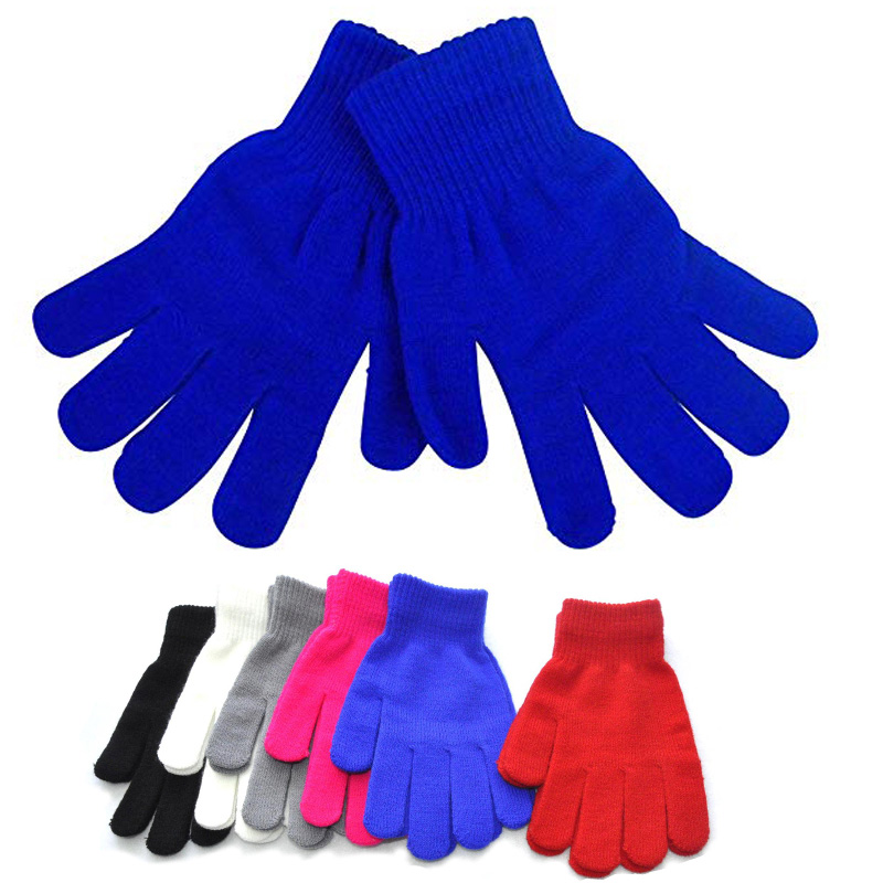 7 7/8" L Adult Size Acrylic Gloves 2