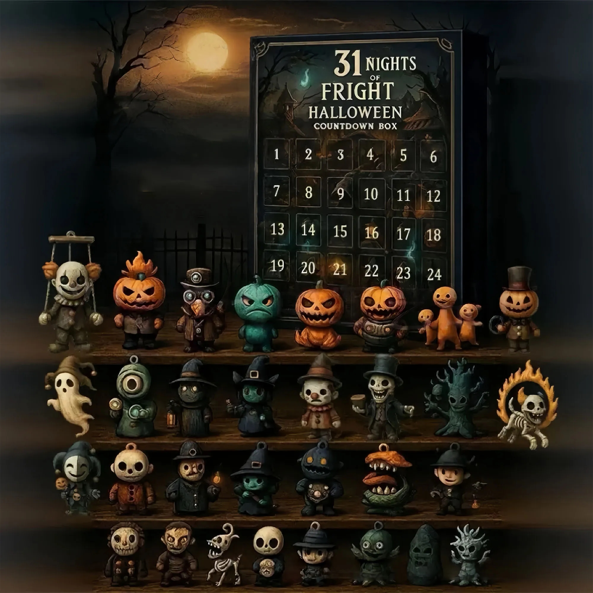 Spooky 31 Nights Of Fright Halloween Blind Box 3