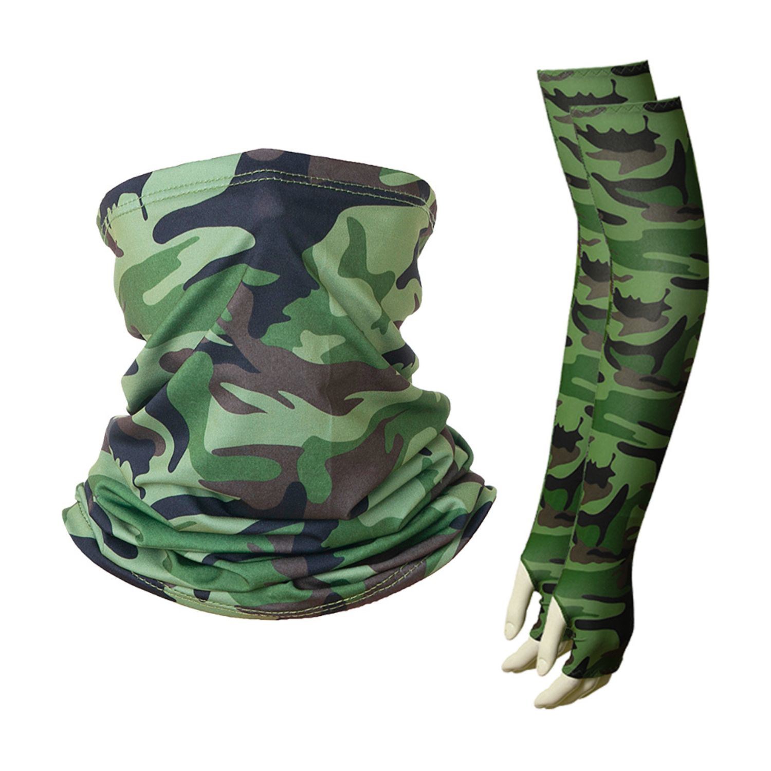 COMBO - Arm sleeves & Neck Gaiter w/ Full Bleed Sublimation 16