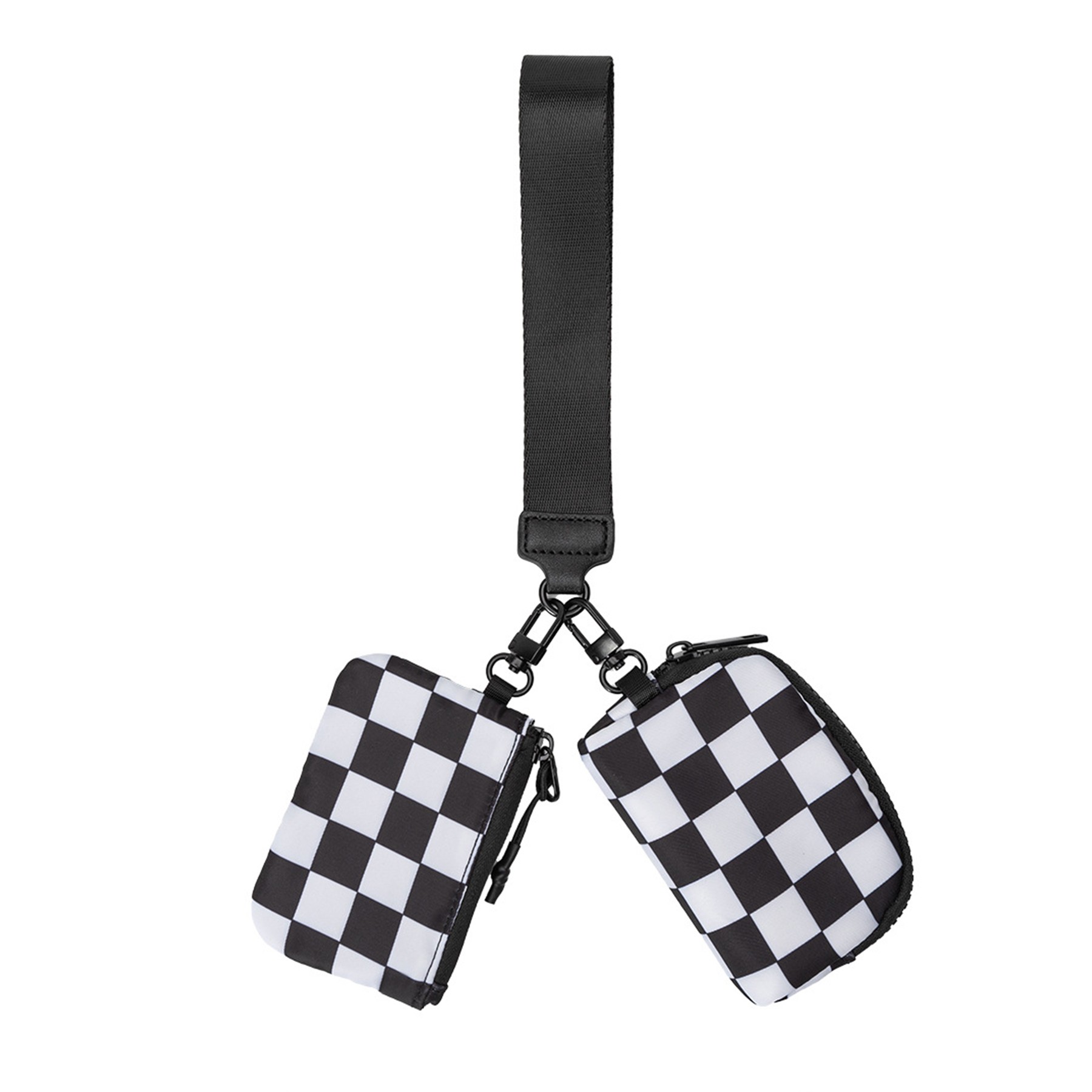 Dual Pouch Wristlet Wallet for Women 3