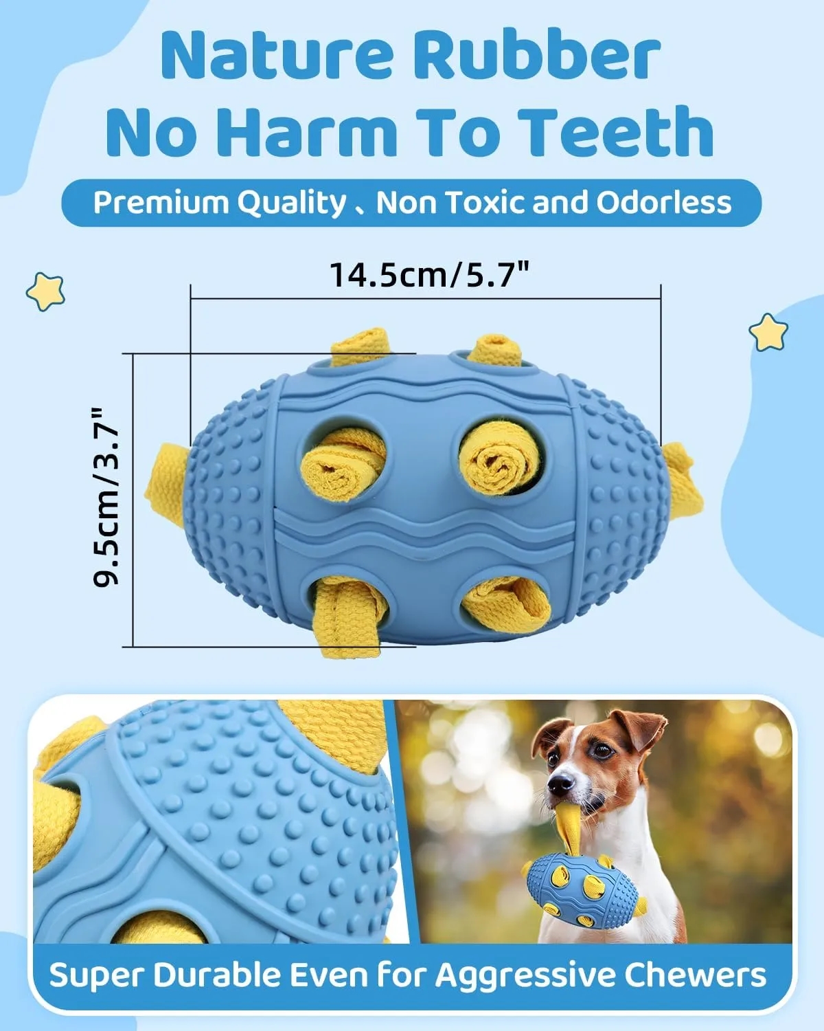 Natural Rubber Interactive Dog Toy 3