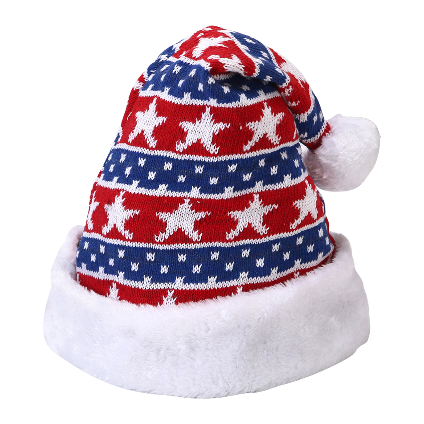 Acrylic Christmas Long Tail Beanie Hat 4