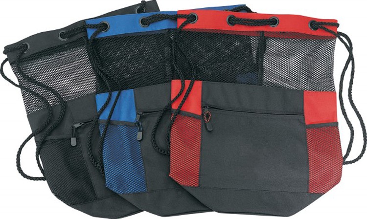 Drawstring Mesh Backpack 1