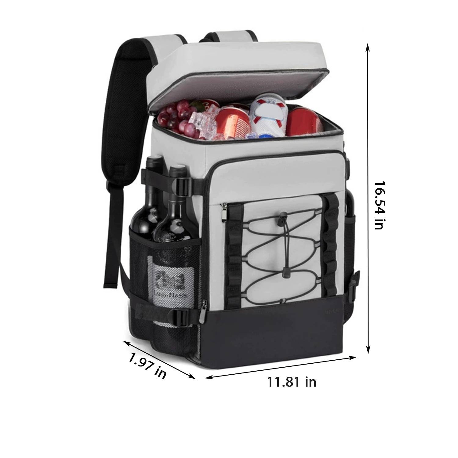 35L Lightweight Leakproof Cooler Backpack for Camping 2