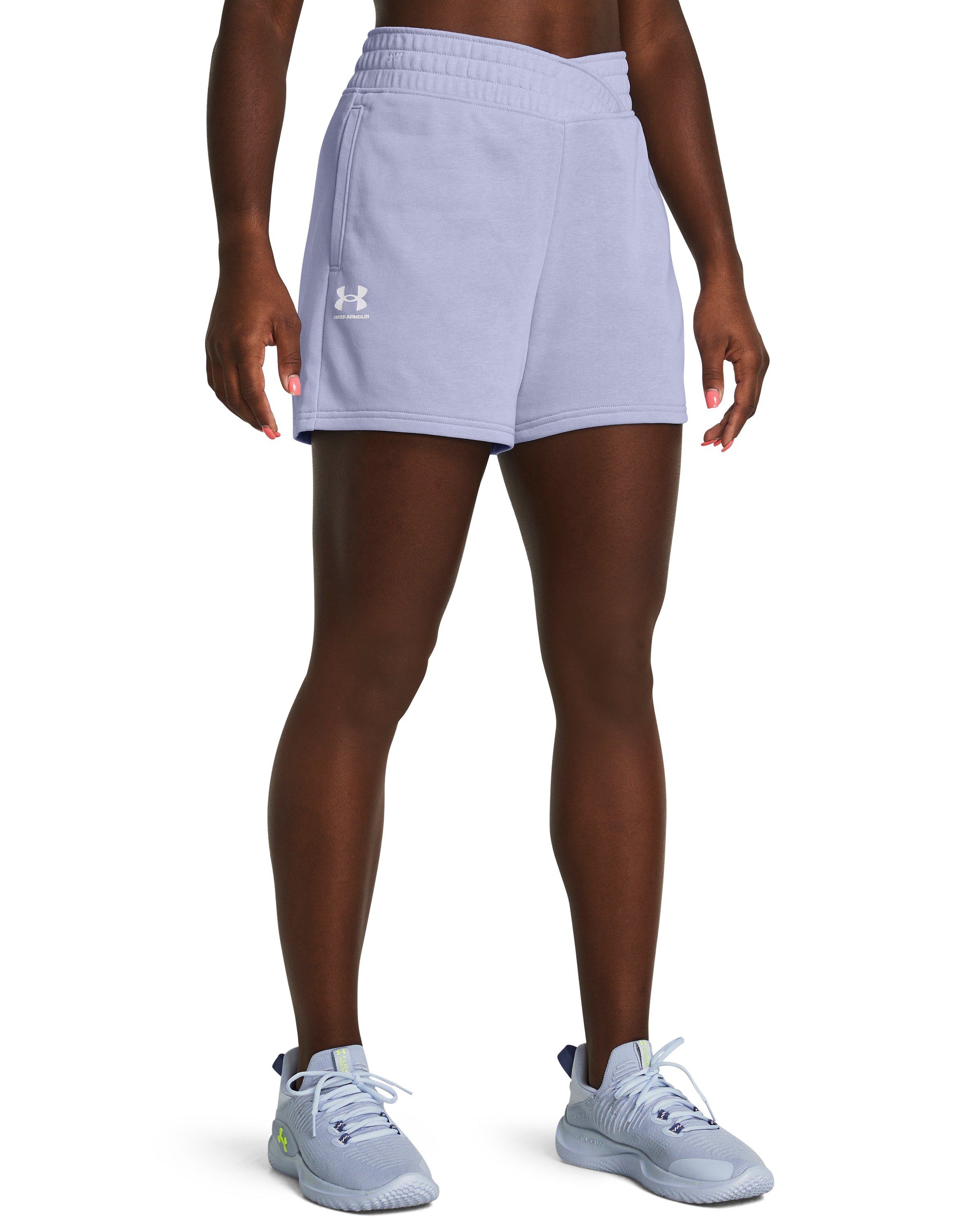 UA Rival Terry Women's 4 Shorts 5