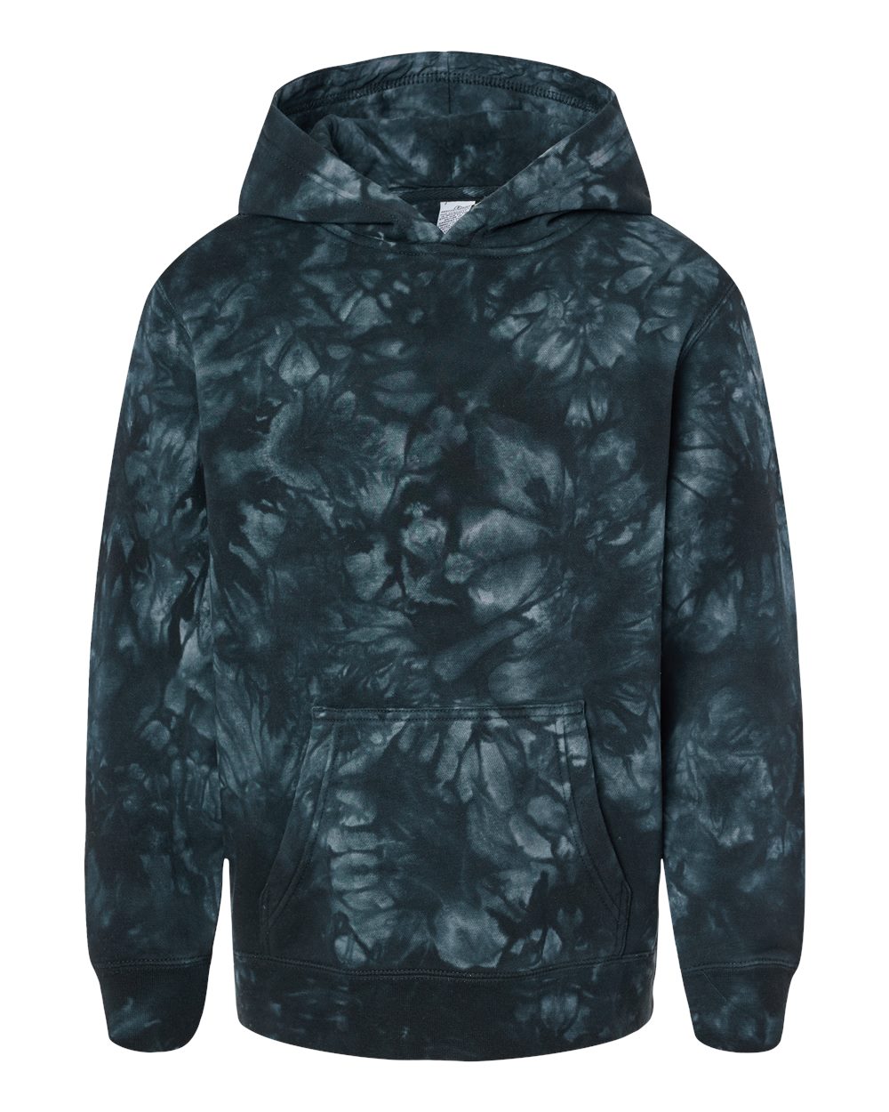 Youth Midweight Tie-Dyed Hooded Sweatshirt - PRM1500TD 8
