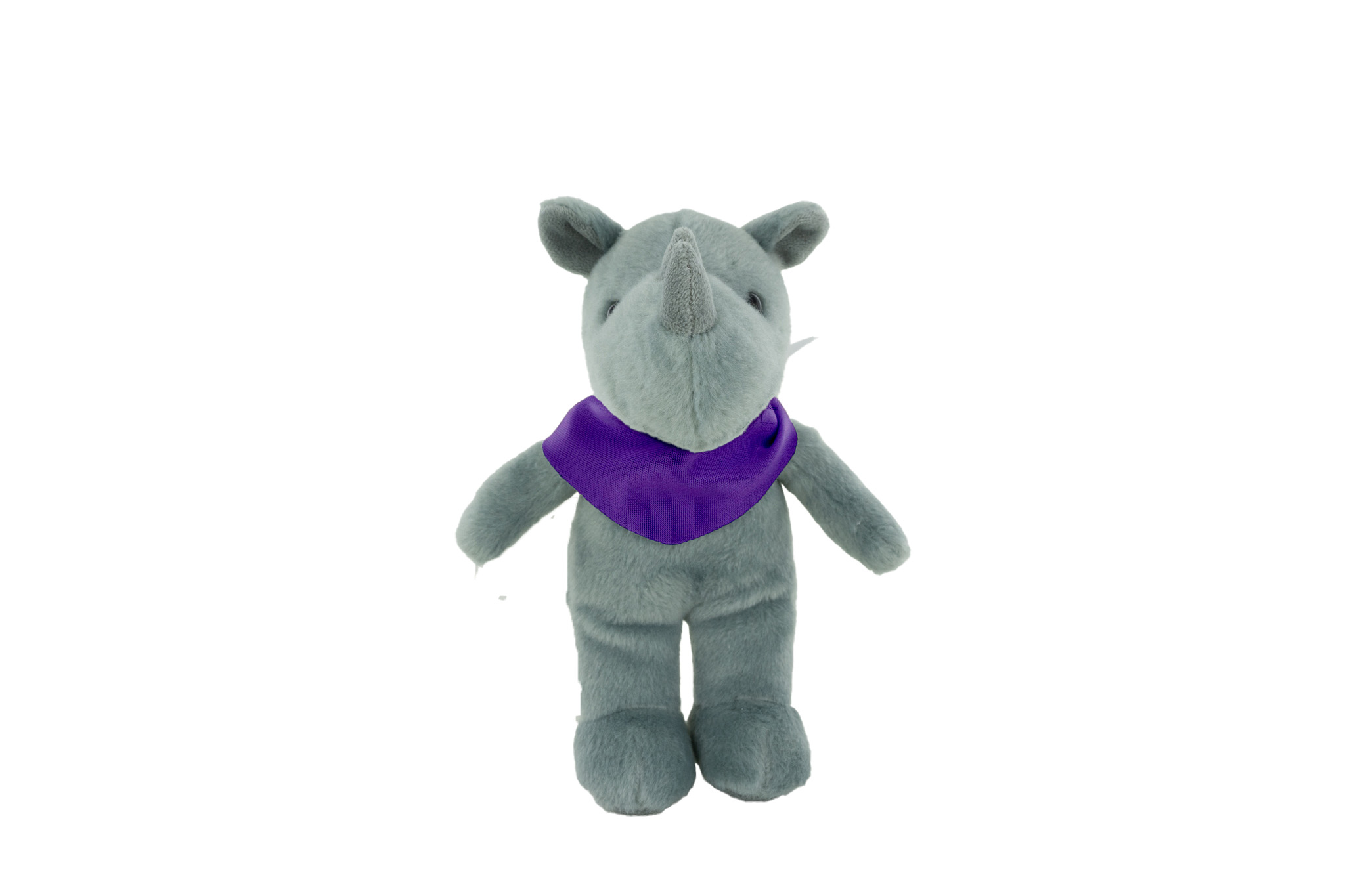 Plush Rhino with Bandana