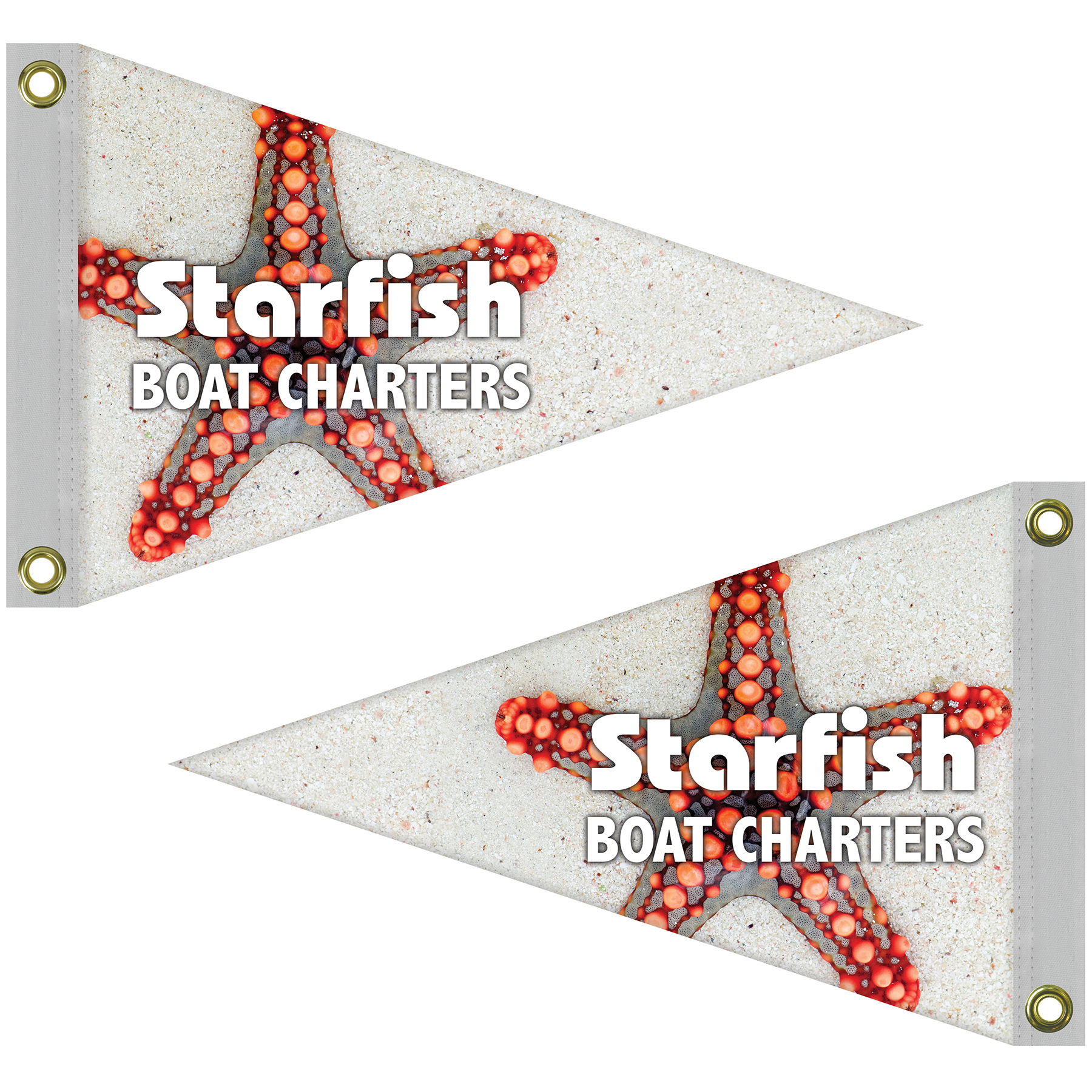 12" x 18" Double Sided Knit Polyester Pennant 3