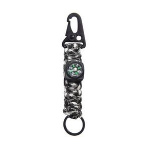 Handmade Paracord Survivor Rope Key Chain With Eagle Beak Carabiner 10