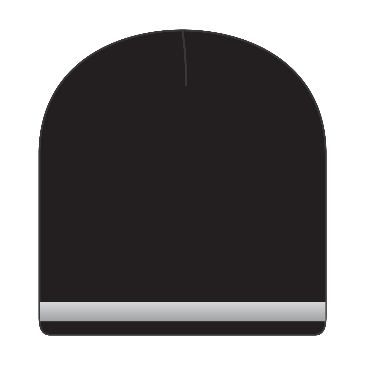 OTTO CAP 9" Classic Knit Beanie w/ Reflective Stripe 17