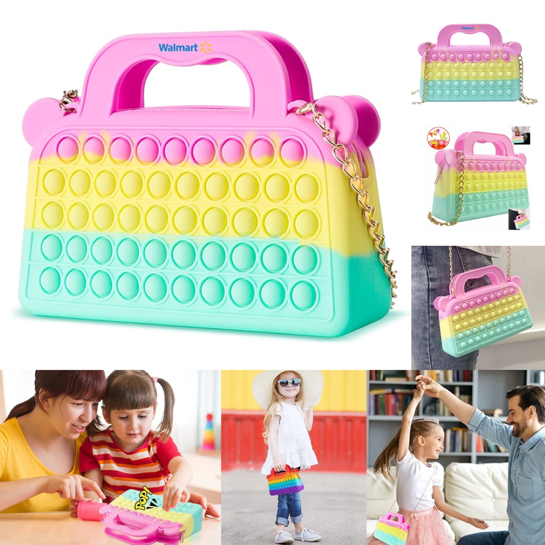 Pop-It Purse w/ Decorated Handles 2